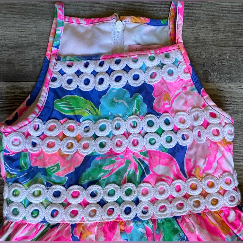 Lilly Pulitzer Multicolor Floral Dress - Picture 4 of 8